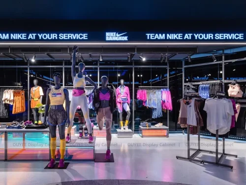 Nike Team Service Wall Sportswear Clothing Store Display