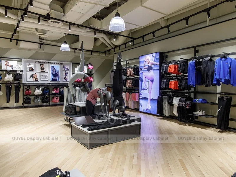 Nike Team Service Wall Sportswear Clothing Store Display - Image 9