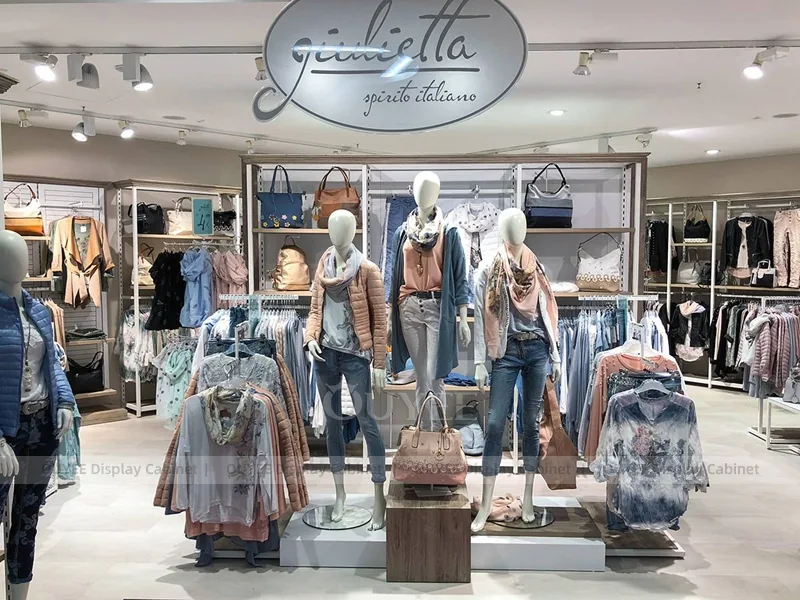 Petite Ladies Store Kids Clothing Store Display