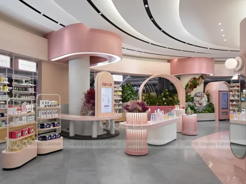 Pink Arch Counter Display