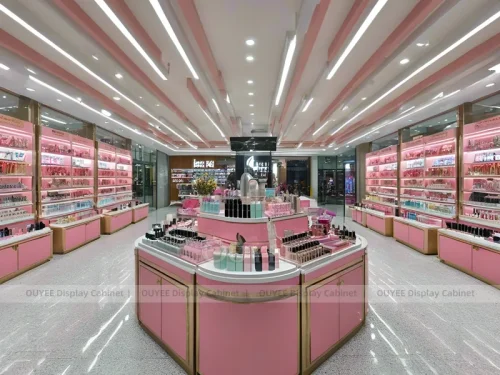 Pink Luxury Store Display