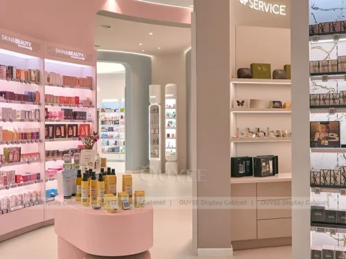 Pink Service Beauty Tall Wig Display