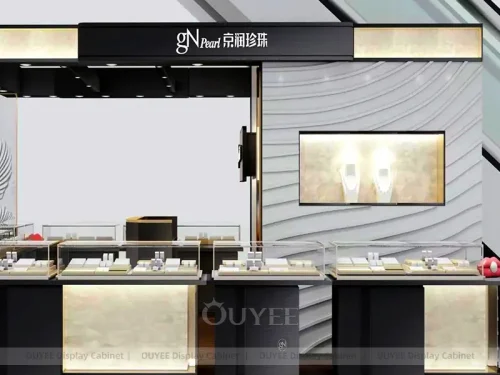 Premium Walnut Jewelry Cabinets 01