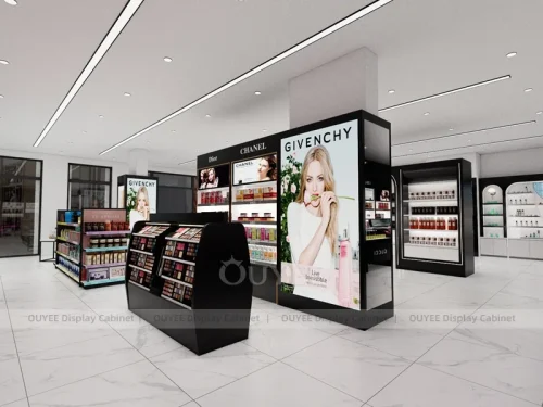 Purple Trim Counter Display