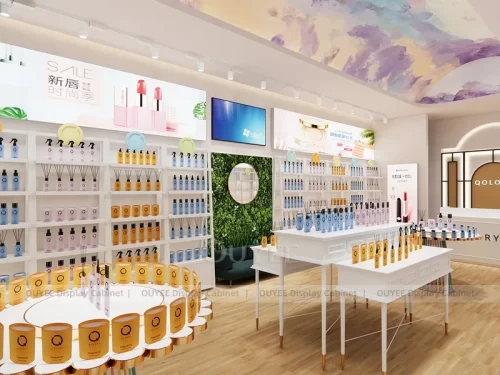 Qolory Beauty Shop Display