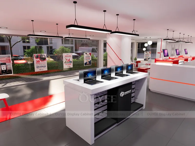 Red And Blue Phone Display Fixture - Image 8