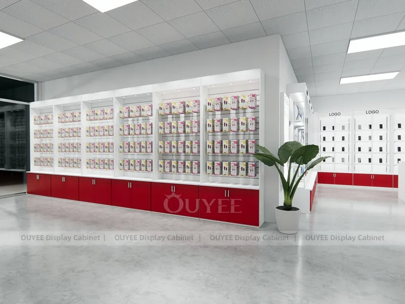 Red And Orange Phone Display Fixture - Image 4