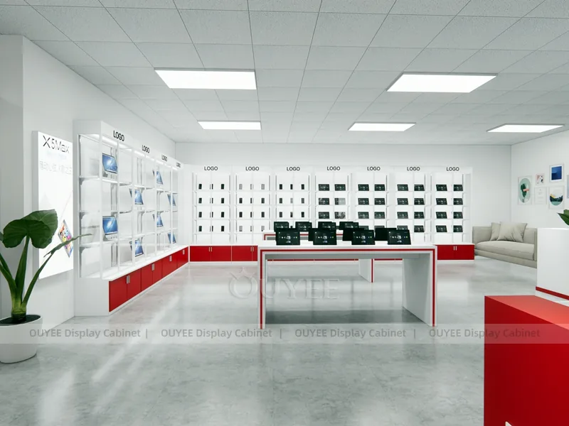 Red And Orange Phone Display Fixture - Image 5