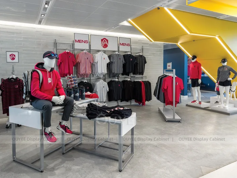 Red White Menswear Store Menswear Clothing Store Display