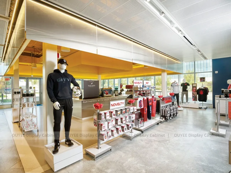 Red White Menswear Store Menswear Clothing Store Display - Image 4