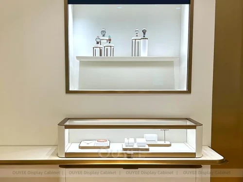 Refined Black Jewelry Display Towers 01