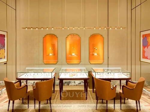 Refined Fluted Wood Jewelry Towers 01