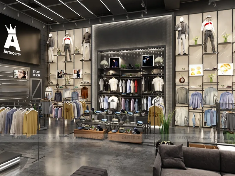 Shoe Apparel Feature Wall Apparel Shop Display - Image 2