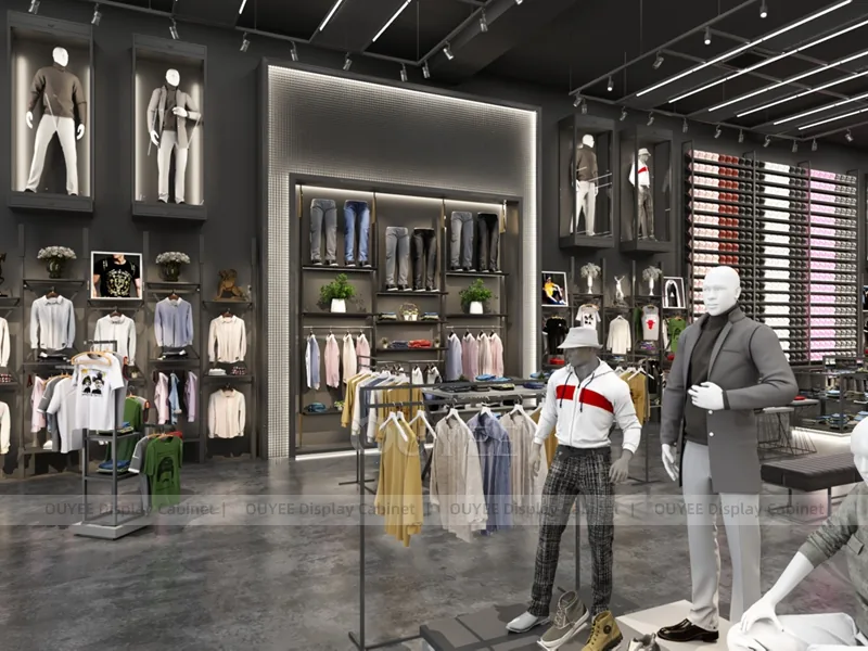 Shoe Apparel Feature Wall Apparel Shop Display - Image 3