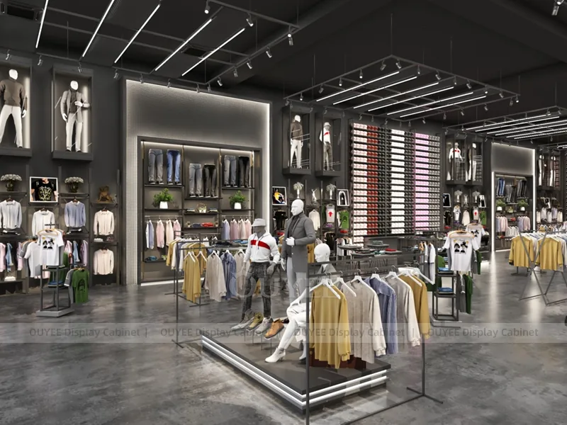 Shoe Apparel Feature Wall Apparel Shop Display - Image 4