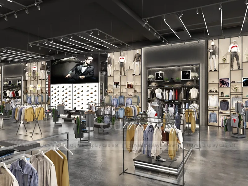 Shoe Apparel Feature Wall Apparel Shop Display - Image 5
