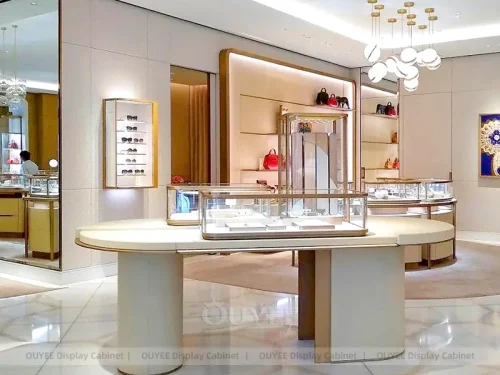 Sophisticated Beige Jewelry Backdrop 01