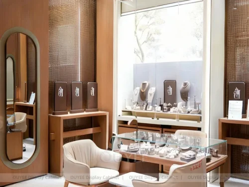 Sophisticated Fluted Wood Backdrop 01