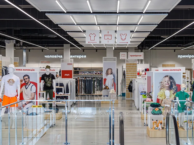 Sportswear Platform Store Sportswear Clothing Store Display 03