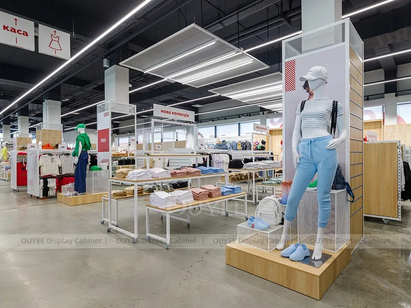 Sportswear Platform Store Sportswear Clothing Store Display 05
