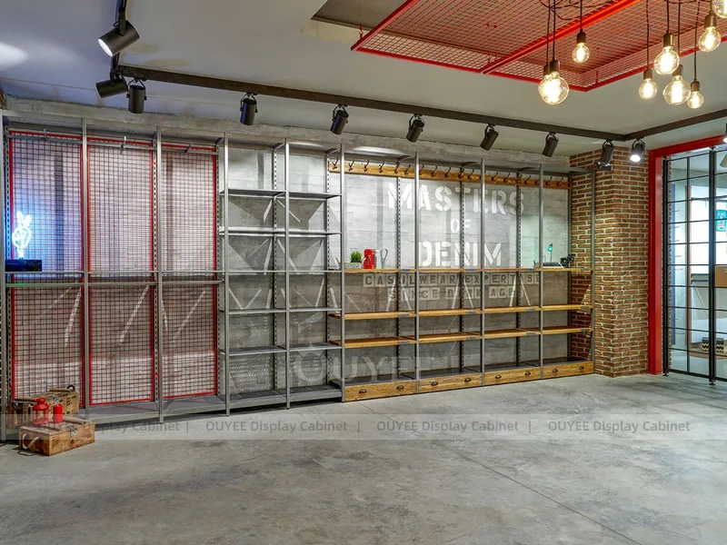Star Apparel Feature Wall Clothing Store Display - Image 2