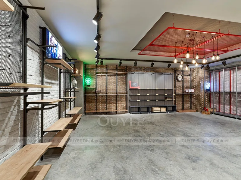 Star Apparel Feature Wall Clothing Store Display - Image 5