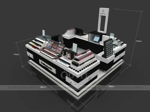 Stepped Makeup Kiosk Display
