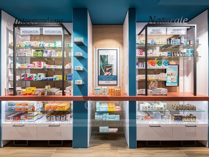 Teal Ceiling Pharmacy Gondola - Image 6