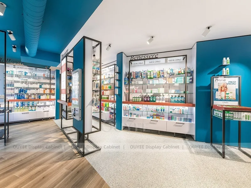 Teal Ceiling Pharmacy Gondola - Image 8