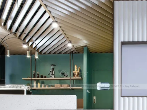 Teal Coffee Shop Bar