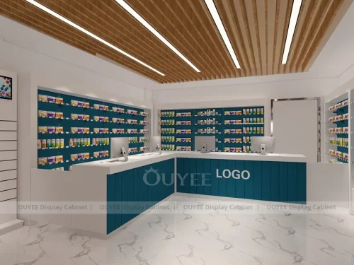 Teal Logo Pharmacy Counter