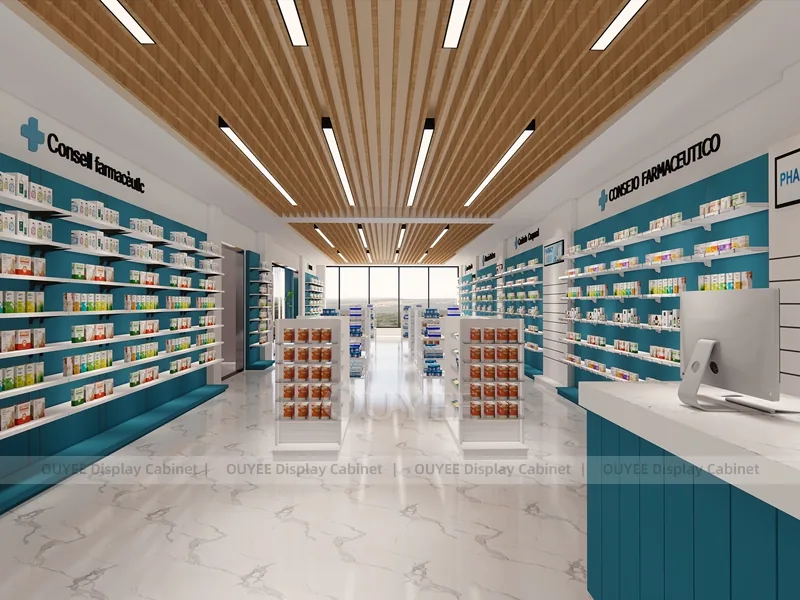 Teal Logo Pharmacy Counter - Image 10