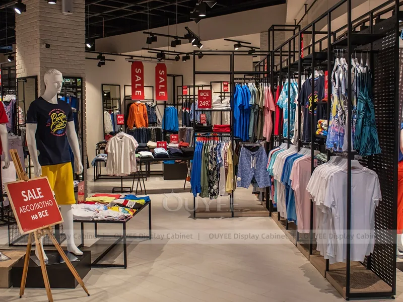 Top Secret Storefront Retail Clothing Display 03