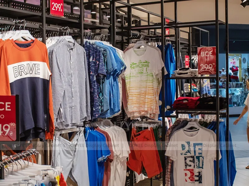 Top Secret Storefront Retail Clothing Display 11
