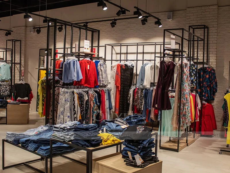 Top Secret Storefront Retail Clothing Display 14