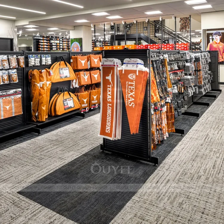 Varsity Store Display University Team Stair Merchandising Display System | Custom Display ...
