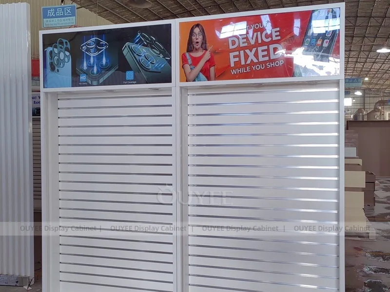 White And Blue LED Phone Display Fixture - Image 2