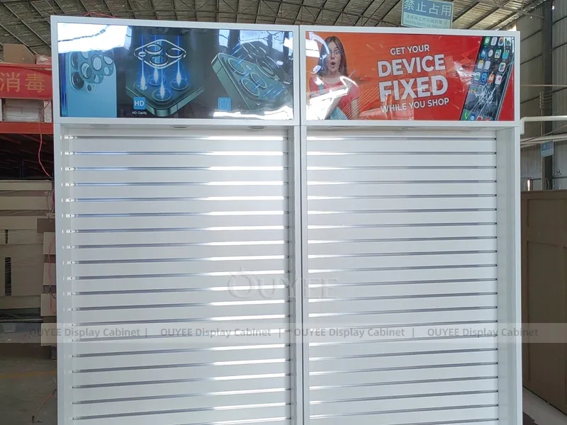White And Blue LED Phone Display Fixture - Image 3