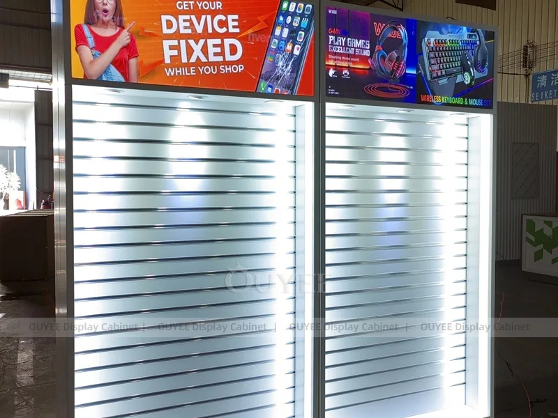White And Blue LED Phone Display Fixture - Image 13