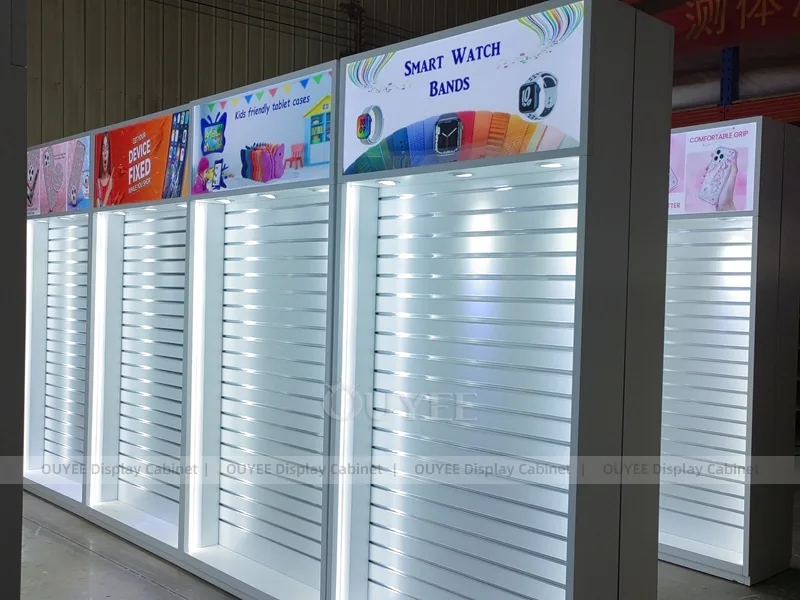 White And Blue LED Phone Display Fixture - Image 14