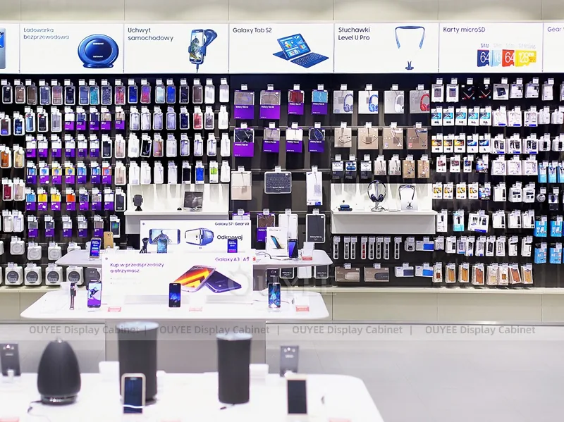 White And Blue LED Phone Display Fixture - Image 8