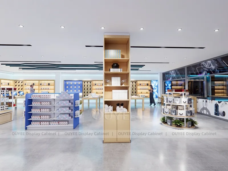 White And Blue LED Phone Display Fixture - Image 5