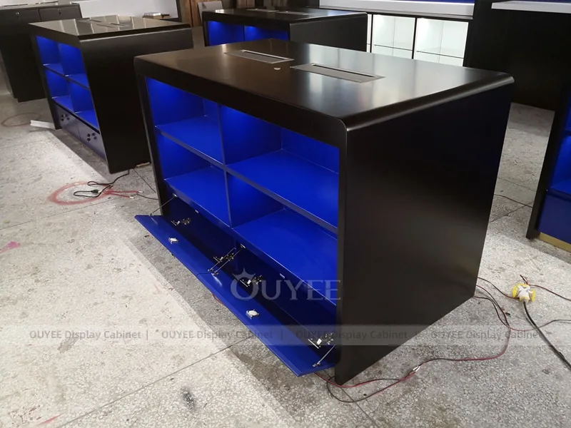 White And Blue LED Phone Display Fixture - Image 4