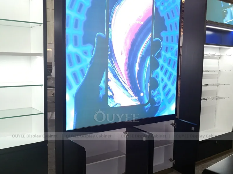 White And Blue LED Phone Display Fixture - Image 5