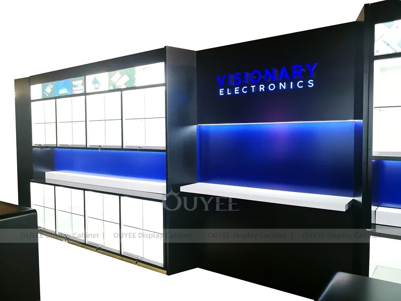 White And Blue LED Phone Display Fixture - Image 7