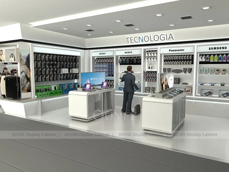 White And Gold Phone Fixtures - Image 2