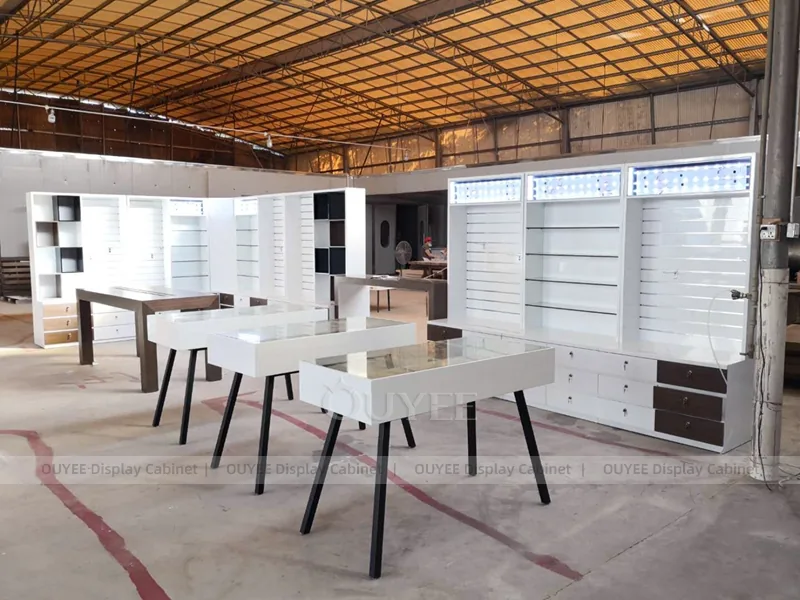 White And Orange Phone Store Display Fixture - Image 8