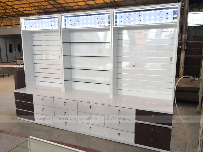 White And Orange Phone Store Display Fixture - Image 10