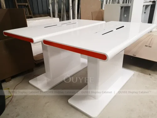 White And Wood Tone Complete Store Fixture