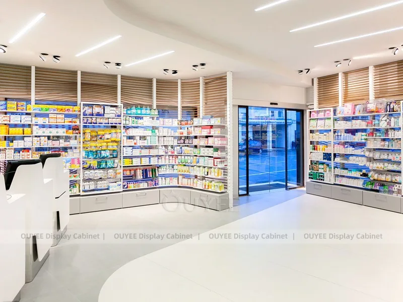 White Blue Pharmacy Counter - Image 2